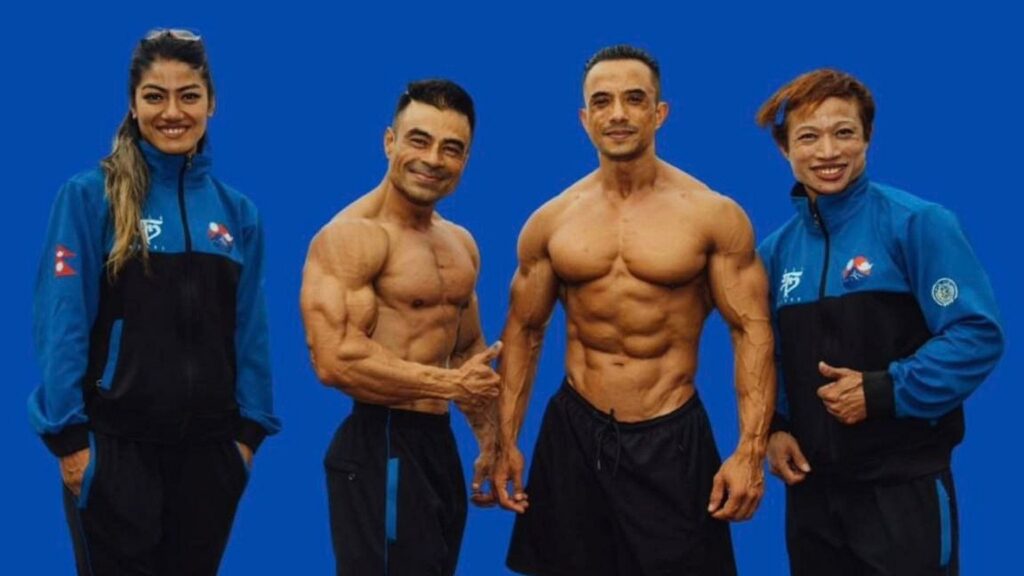 वर्ल्ड बडी बिल्डिङमा नेपाललाई चार पदक