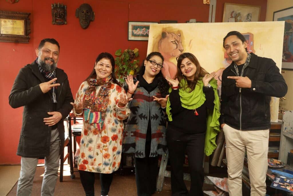 क्यानभासमा वाह ! जिन्दगी