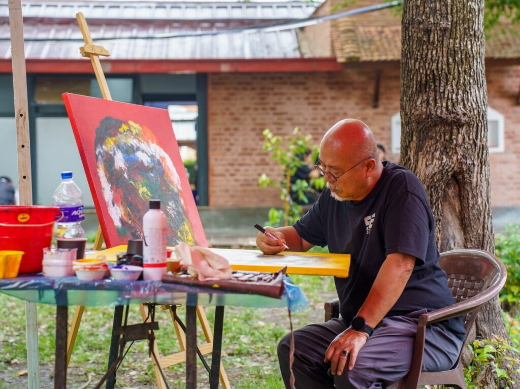 हिमालयन आर्ट क्याम्प : रंगहरुले पोतेको सांस्कृतिक कूटनीति