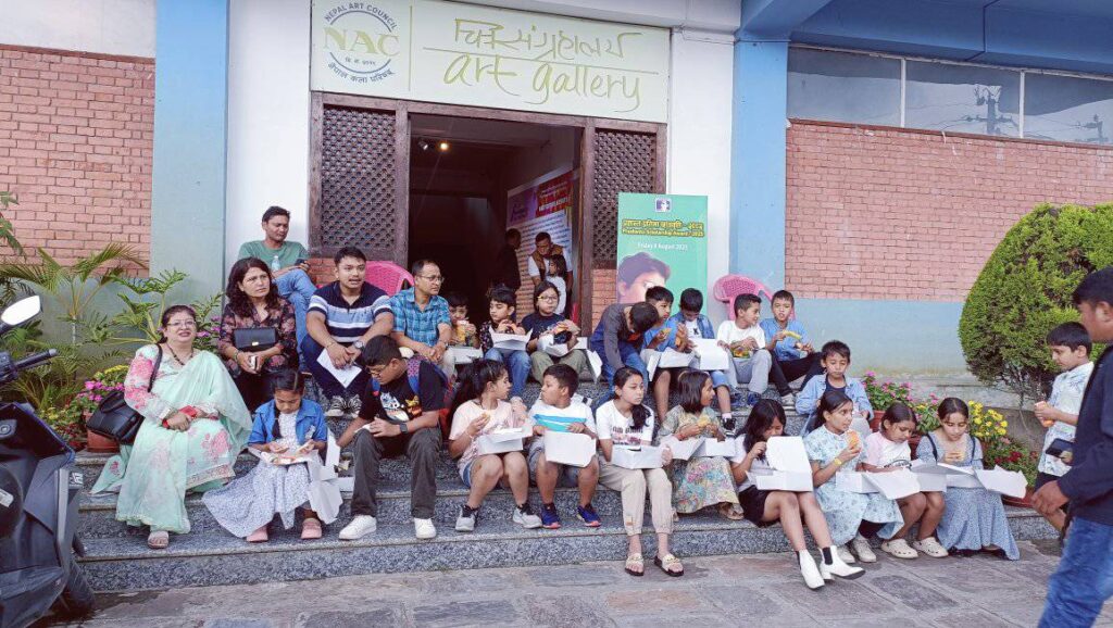 हिमालयन आर्ट फेस्टिवलमा बालबालिकाका लागि विशेष कला कार्यशाला