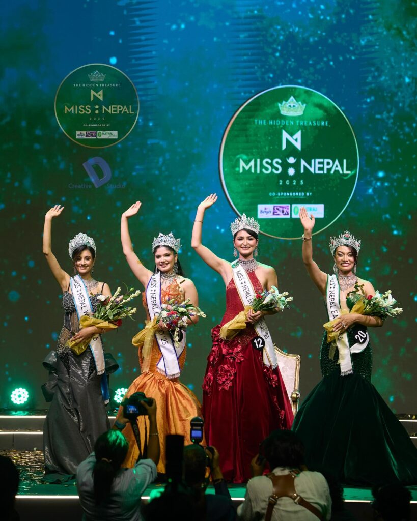 ‘मिस नेपाल २०२५’ को उपाधि लुना लुइँटेललाई