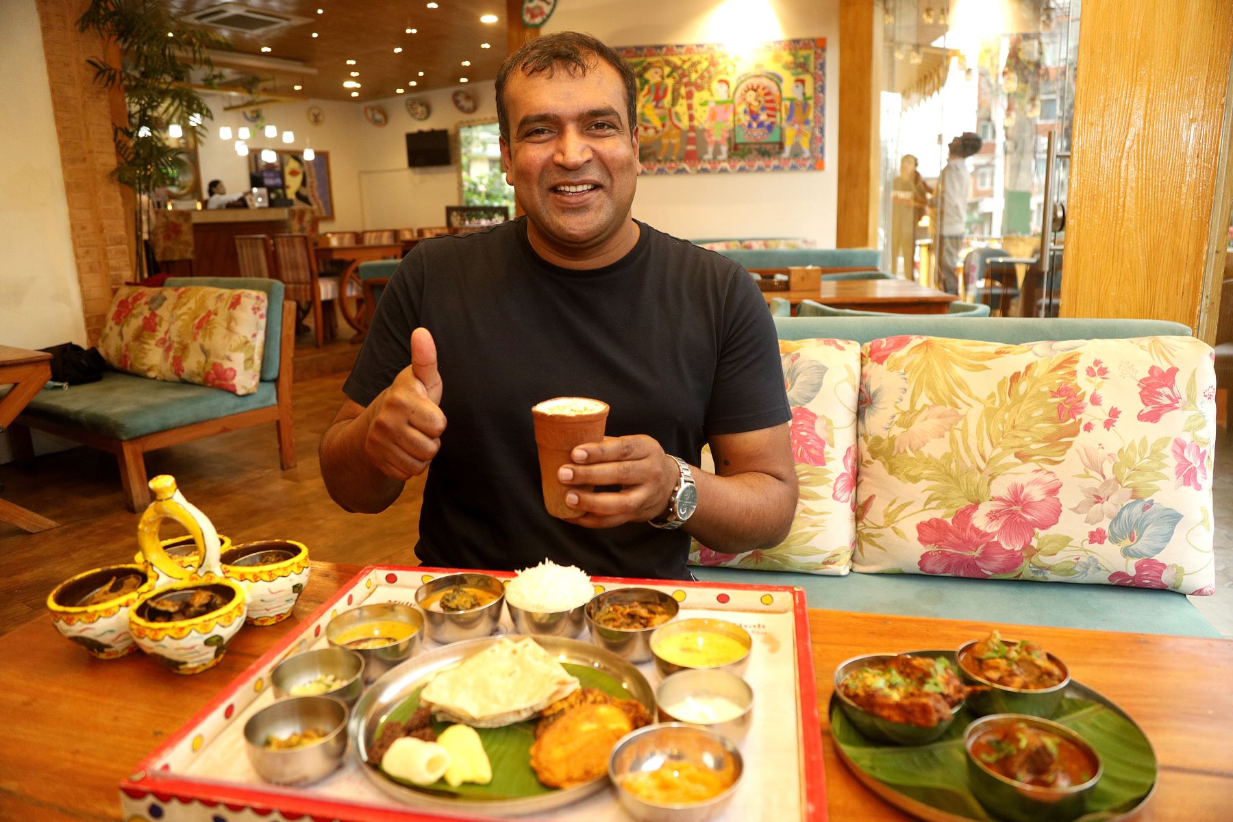 सन्तोष साह अर्थात् ‘स्वादका बादशाह’